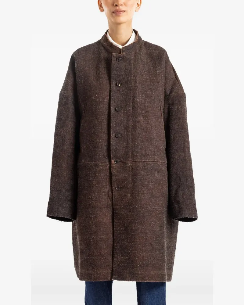 COTTLE button-up coat - Braun Braun