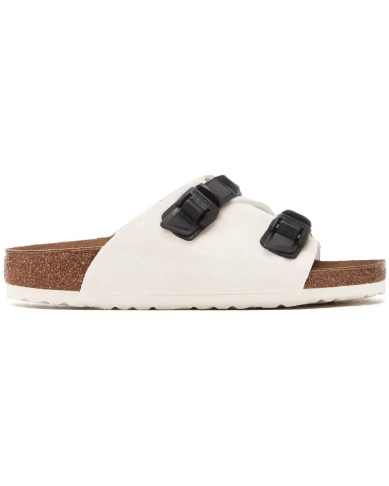 Birkenstock Zürich Tech Sandalen aus Wildleder - Weiß Weiß