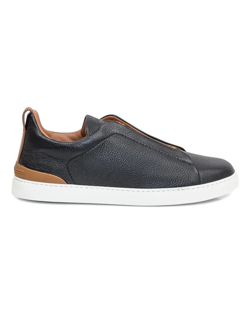 Ermenegildo Zegna Triple Stitch Sneakers - Blau Blau