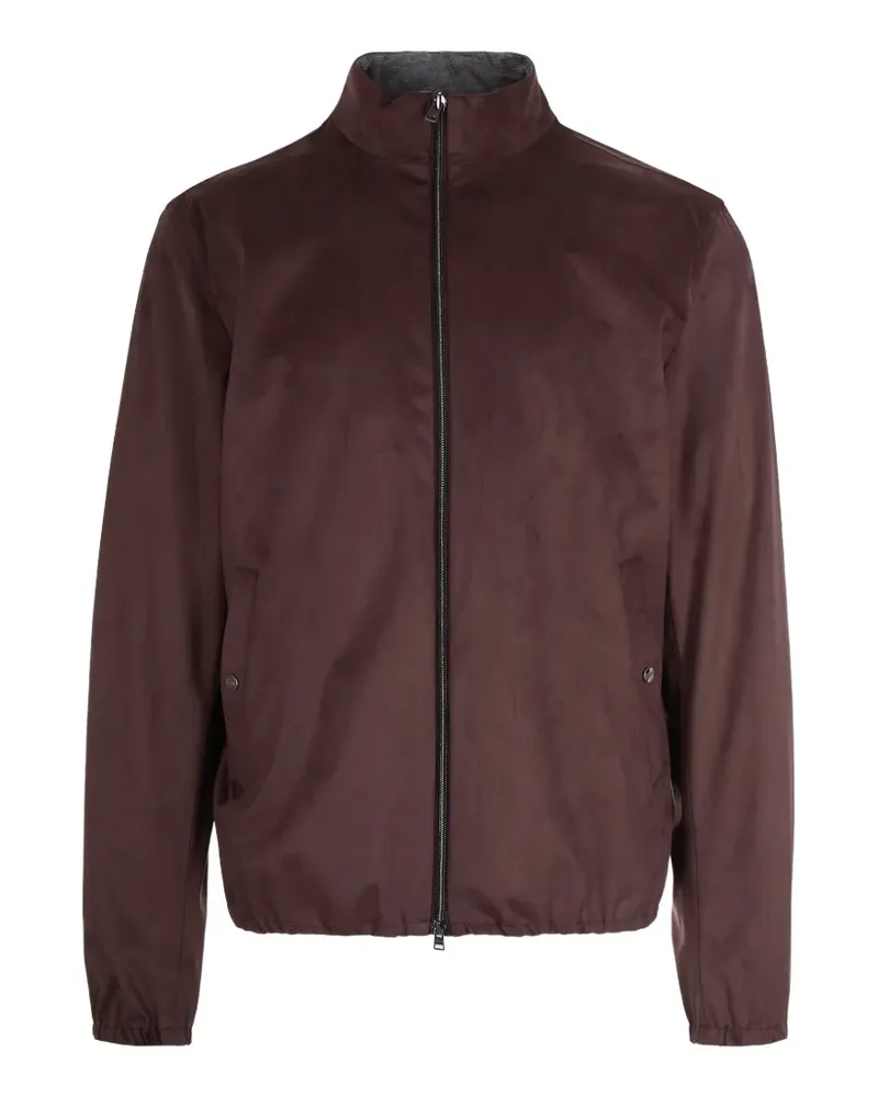 Herno Jacke mit Reißverschluss - Braun Braun