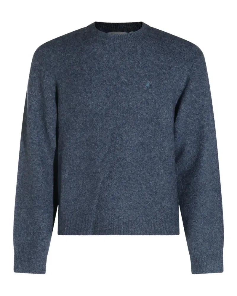 Carhartt WIP Curtis Pullover mit Logo - Blau Blau
