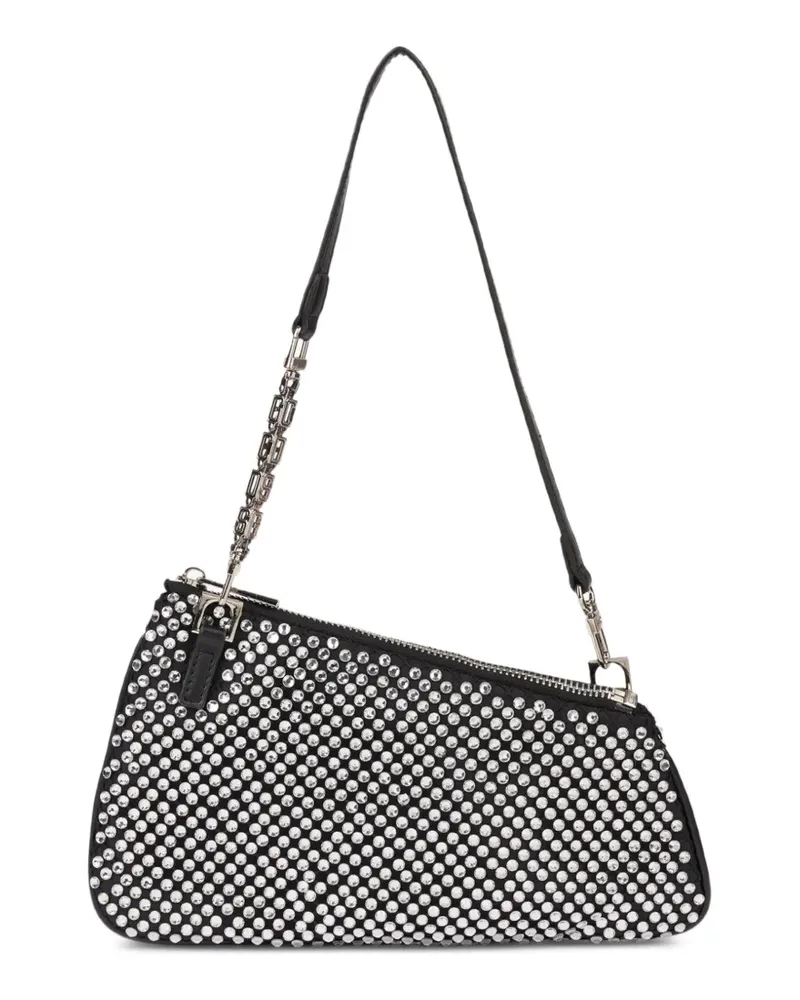 GCDS Comma Notte Schultertasche - Silber Silber