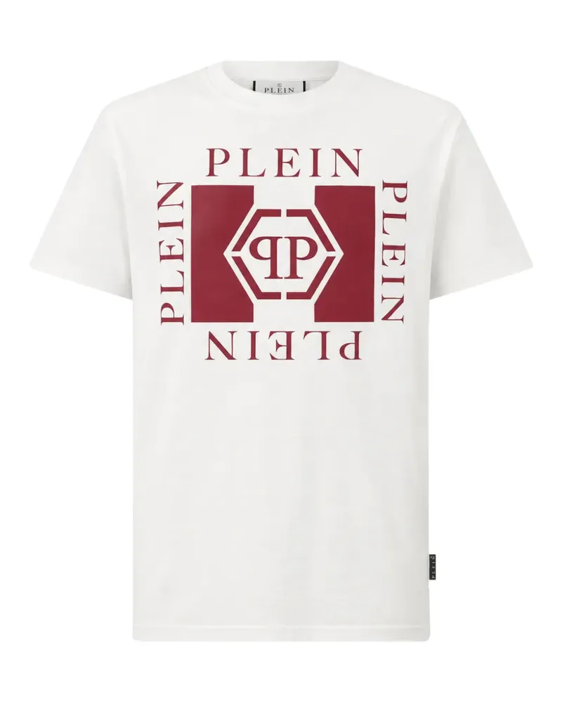 Philipp Plein Plein PP T-Shirt aus Jersey - Weiß Weiß