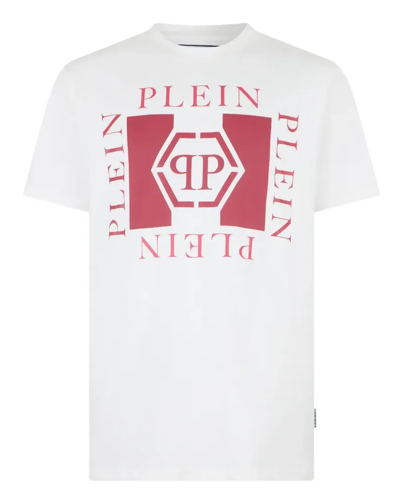 Philipp Plein Plein PP T-Shirt aus Jersey - Nude Nude