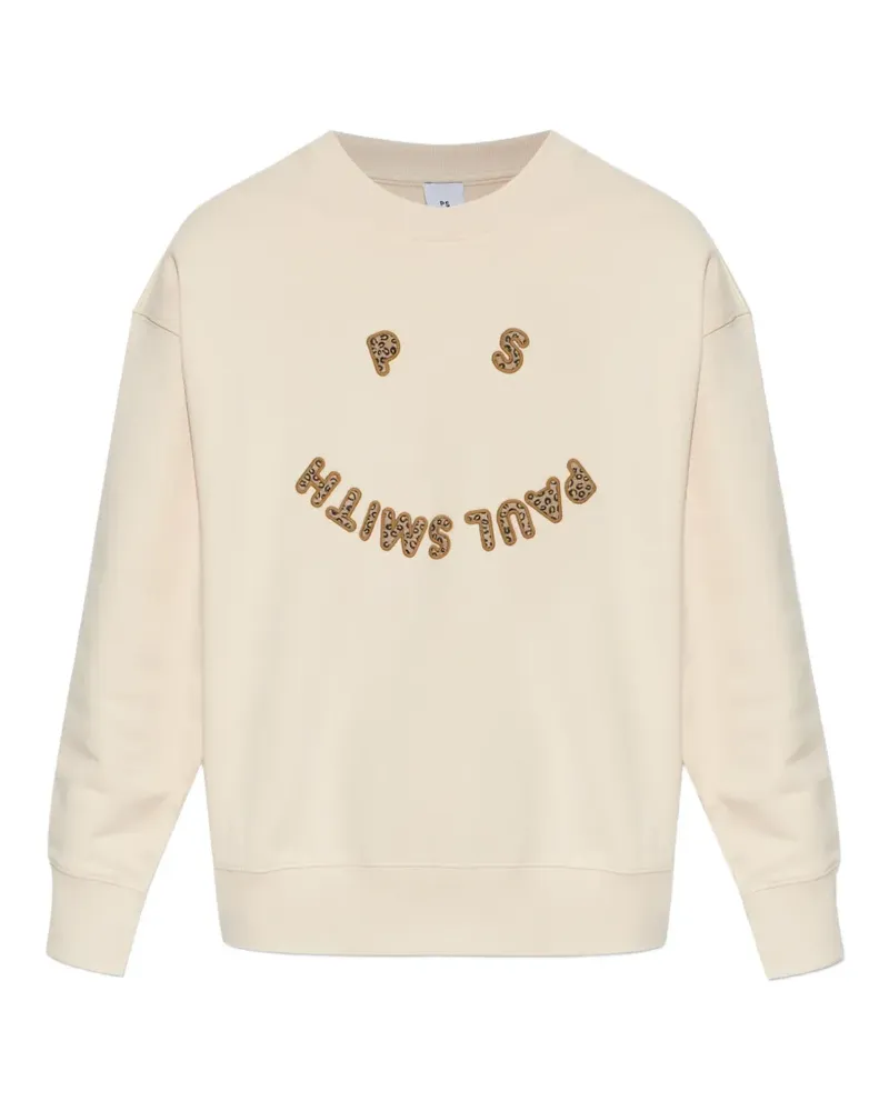 Paul Smith Sweatshirt mit Logo - Nude Nude