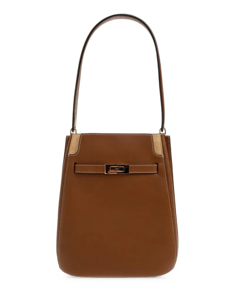 Tory Burch Lee Radziwill Beuteltasche - Braun Braun