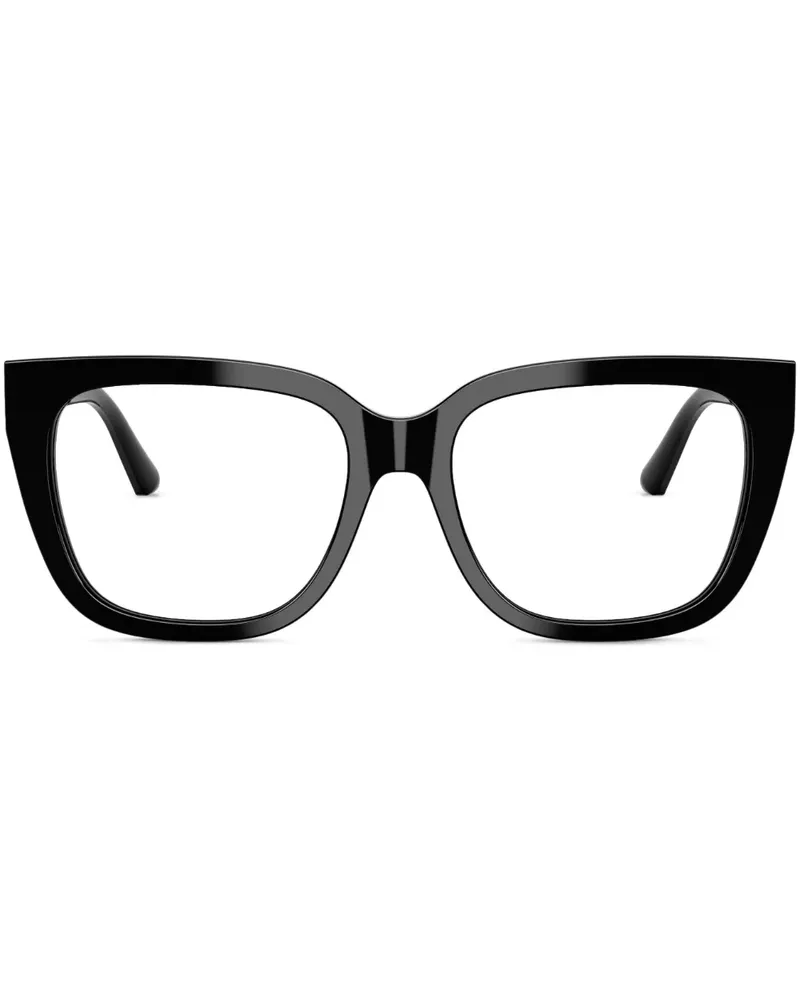Jimmy Choo Brille im Wayfarer-Design - Schwarz Schwarz