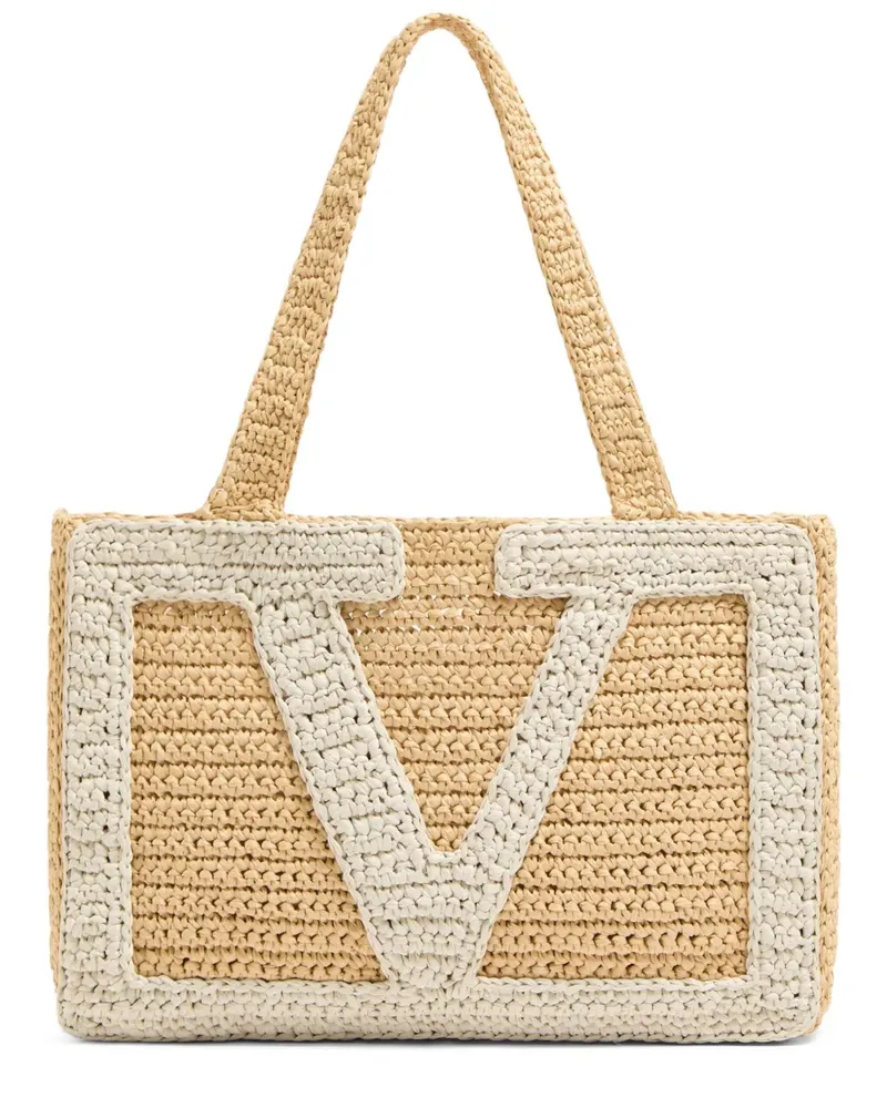 Valentino Garavani Mittelgroßer Viva Superstar Shopper - Nude Nude