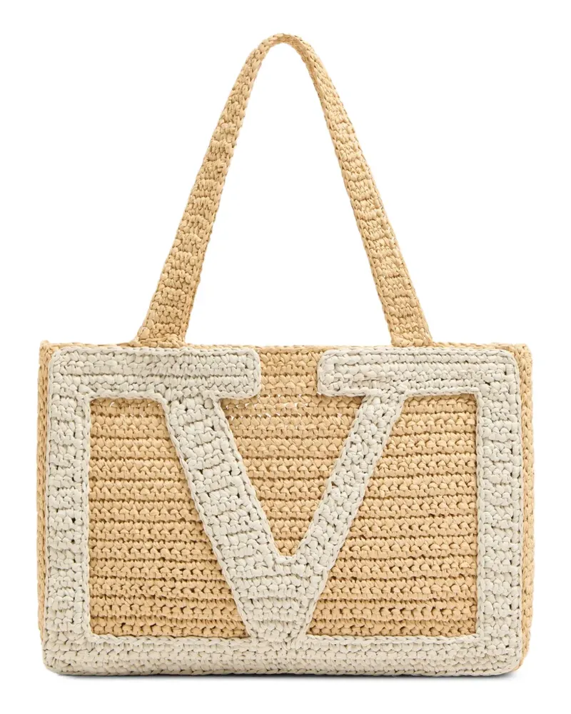 Valentino Garavani Mittelgroßer Viva Superstar Shopper - Nude Nude