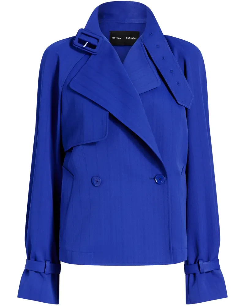 Proenza Schouler Larissa Jacke - Blau Blau