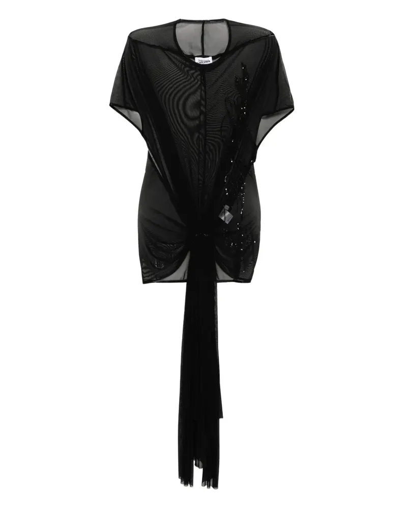 Jean Paul Gaultier Kurzärmeliges Oberteil - Schwarz Schwarz