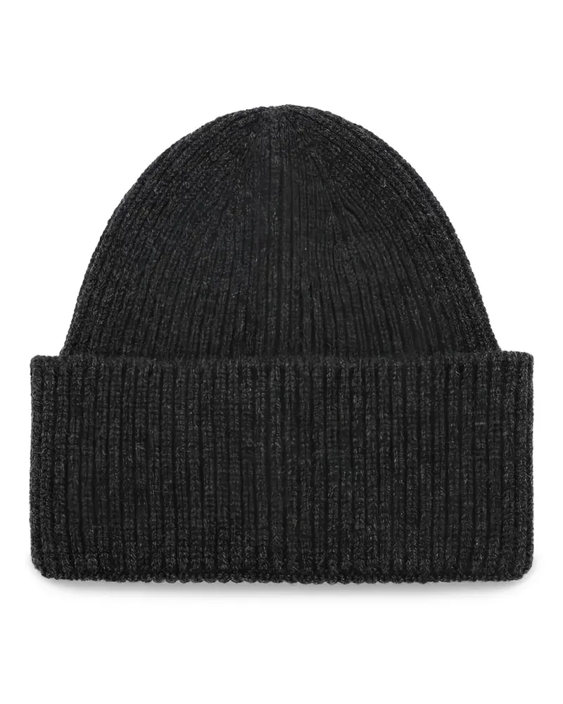 Destin Gerippte Beanie - Grau Grau