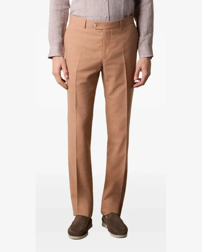 Brooks Brothers Hose aus tropischer Wolle - Orange Orange