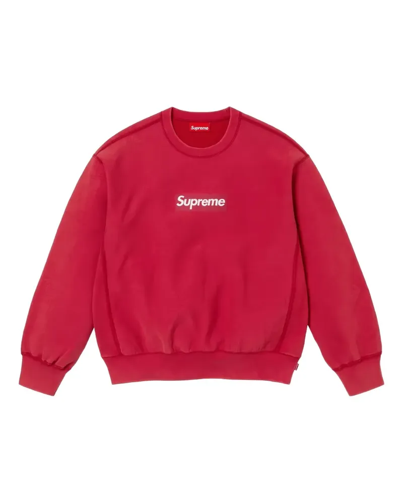 Supreme Being logo-detailed crew-neck sweatshirt - Rot Rot