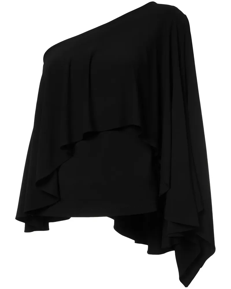 Plein Sud Asymmetrisches Oberteil - Schwarz Schwarz
