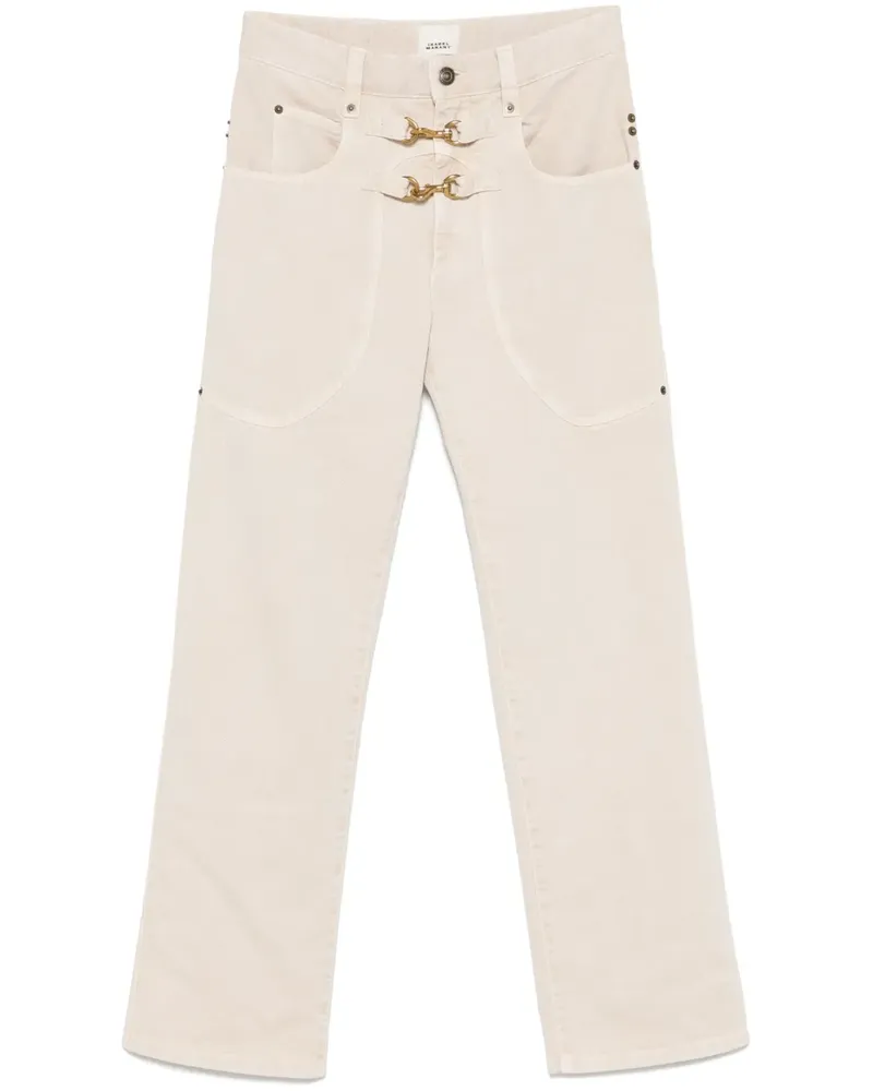 Isabel Marant Brinley Jeans - Nude Nude