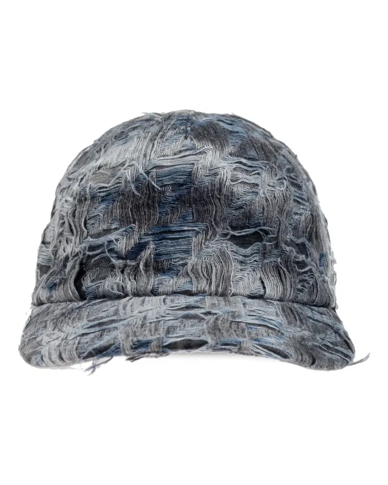 Diesel C-Pied distressed cap - Schwarz Schwarz