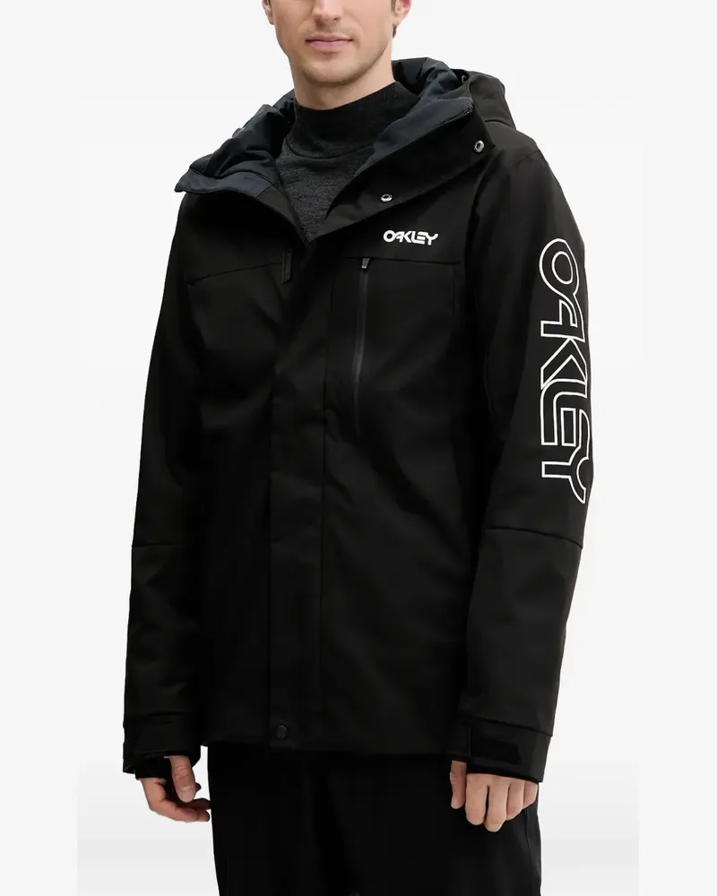 Oakley Skijacke mit Kapuze - Schwarz Schwarz