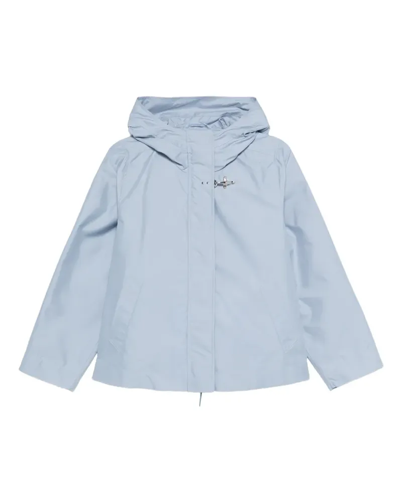 Fay hooded zip-fastening jacket - Blau Blau