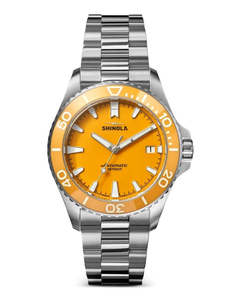 SHINOLA Monster 39mm watch - Orange Orange
