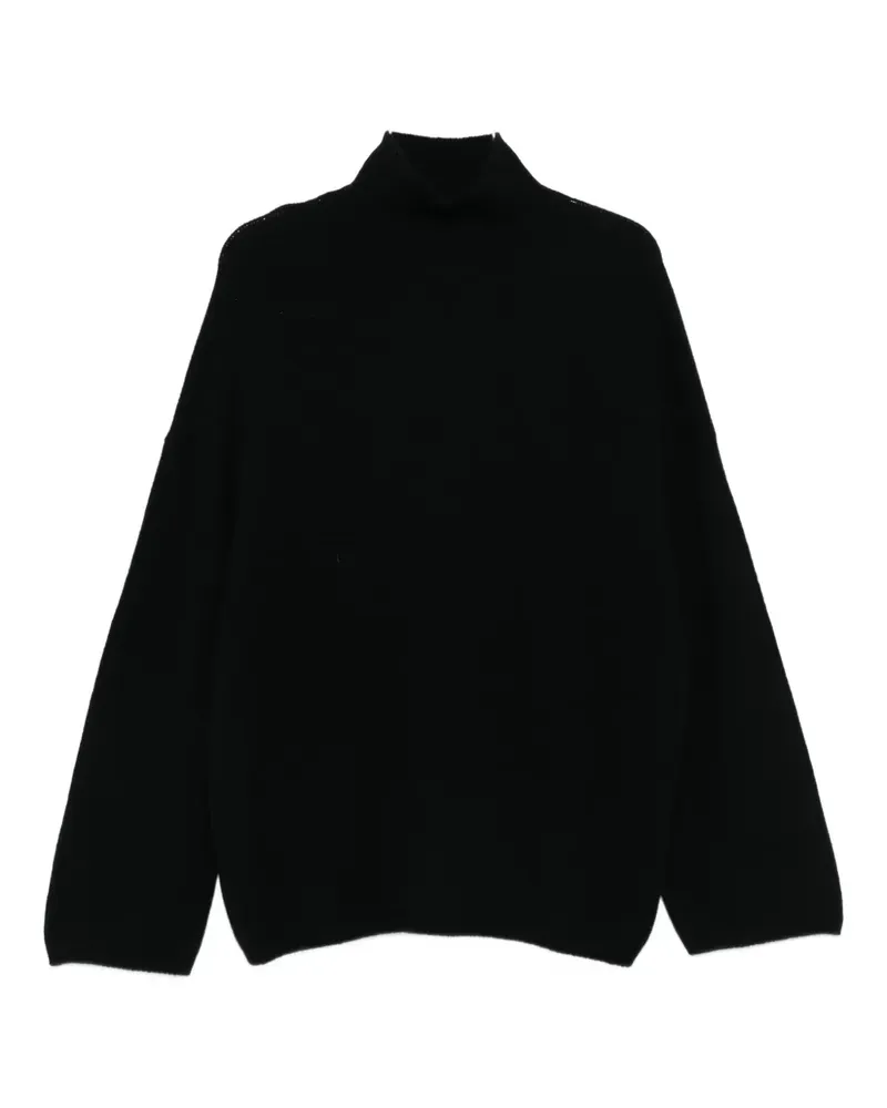 ALLUDE funnel-neck sweater - Schwarz Schwarz