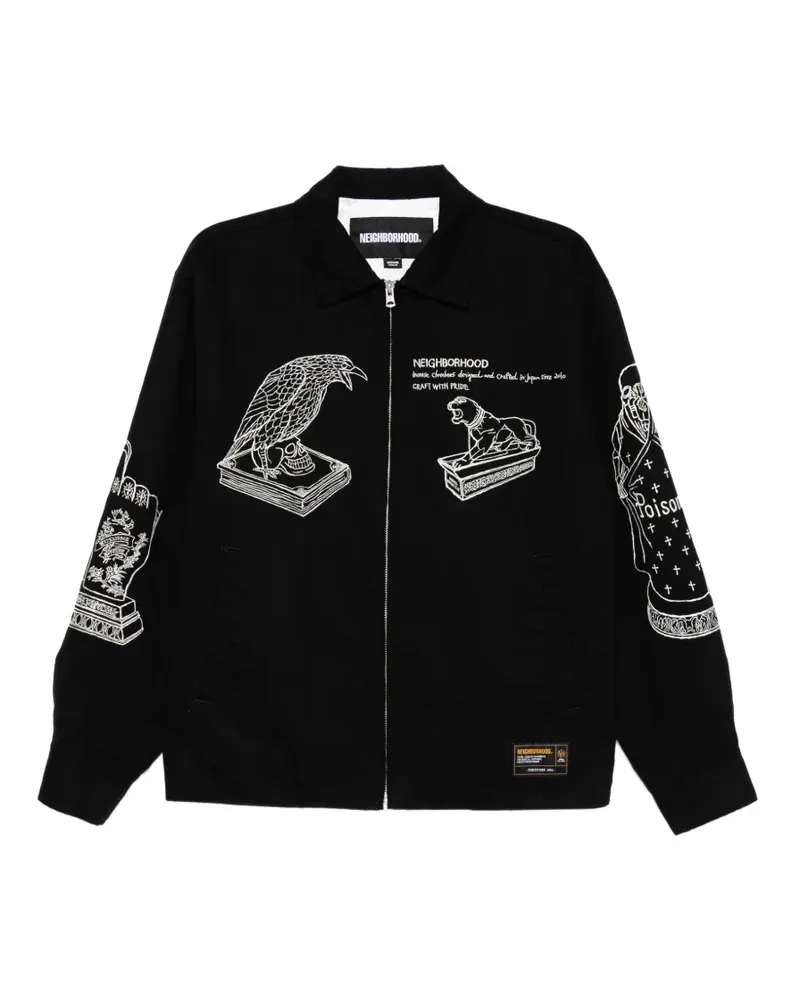 Neighborhood Souvenir Jacke - Schwarz Schwarz