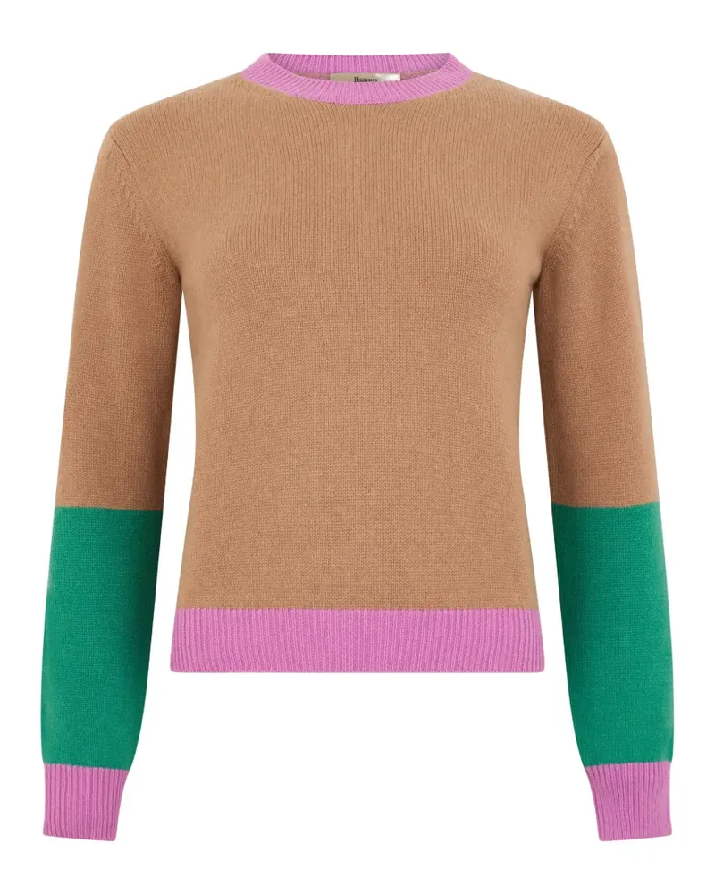 Herno colour-block sweater - Nude Nude