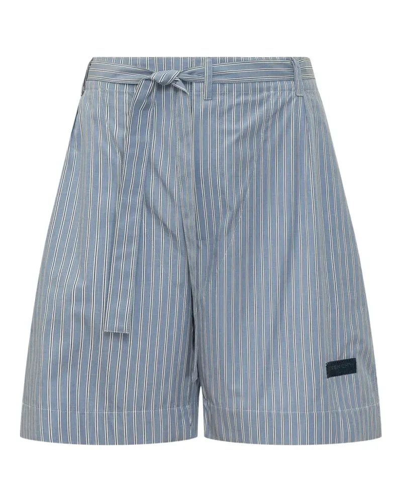 Givenchy Kimono striped shorts - Blau Blau