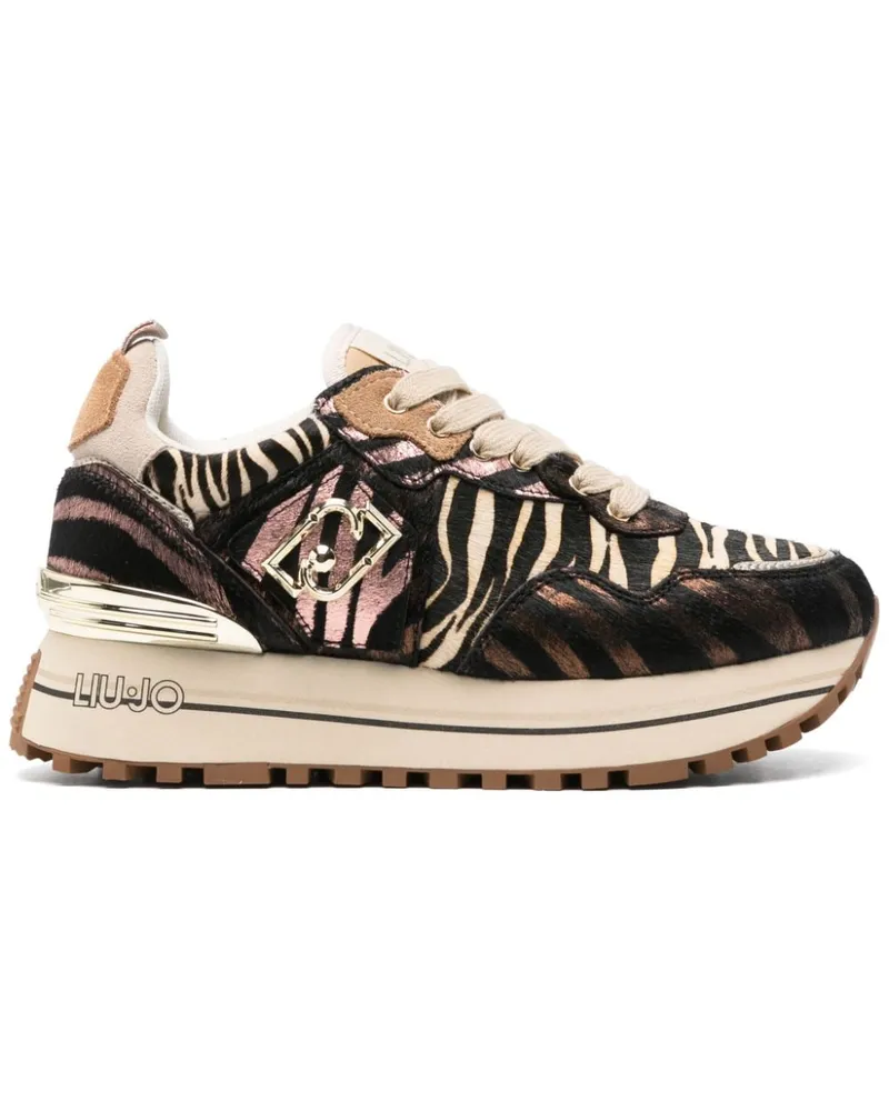 Liu Jo Maxi Wonder 01 Sneakers - Braun Braun