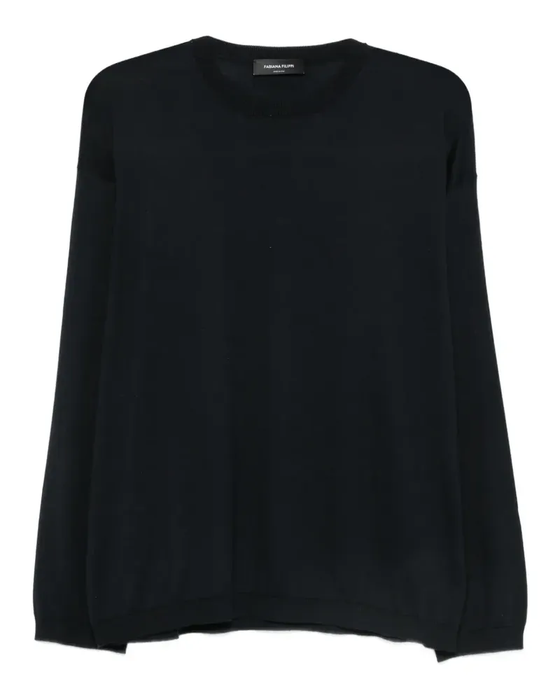 Fabiana Filippi crew-neck sweater - Blau Blau