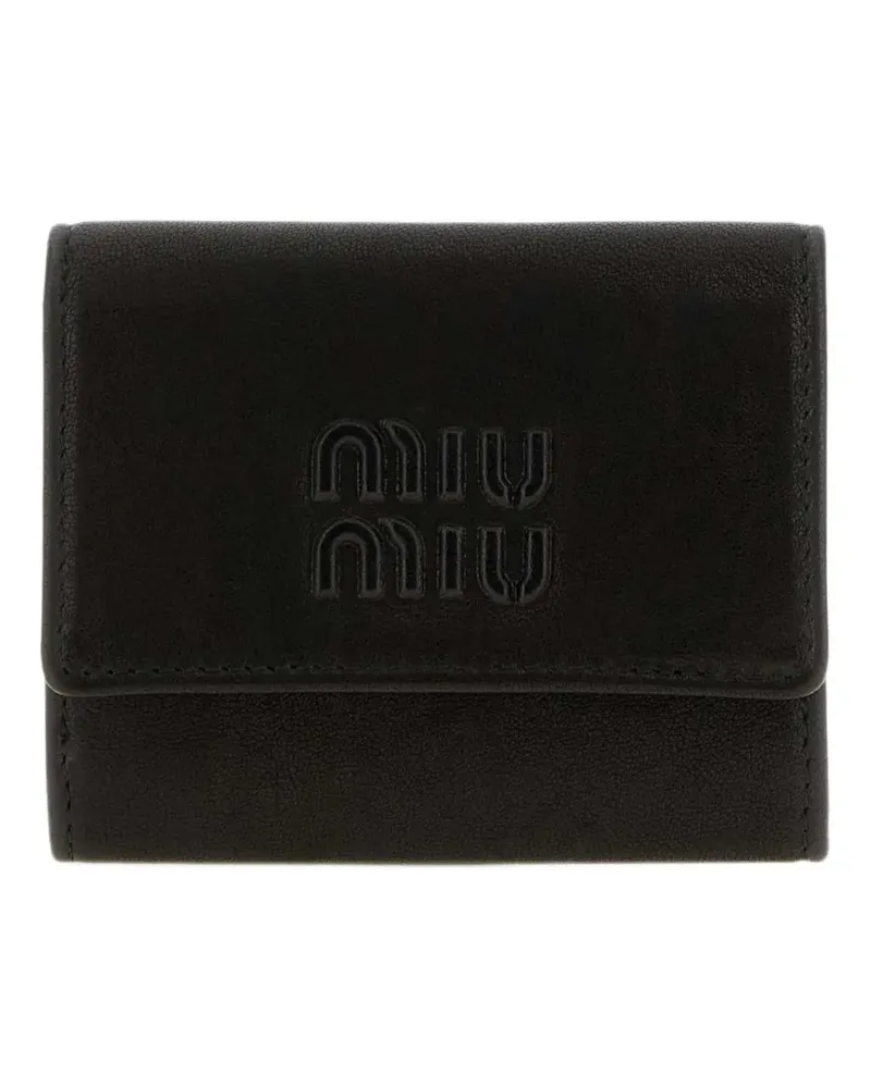Miu Miu small nappa-leather wallet - Schwarz Schwarz