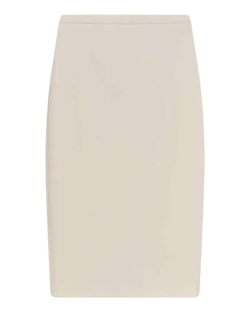 Max Mara Taillenrock mit Schlitz - Nude Nude