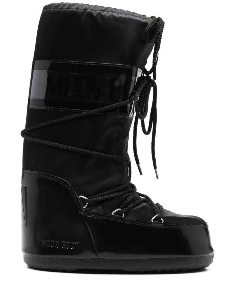 Moon Boot Icon Stiefel - Schwarz Schwarz