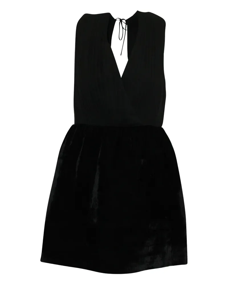 Alice + Olivia pouf-skirt mini dress - Schwarz Schwarz