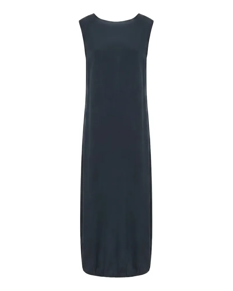 Liviana Conti Midikleid mit V-Ausschnitt - Schwarz Schwarz