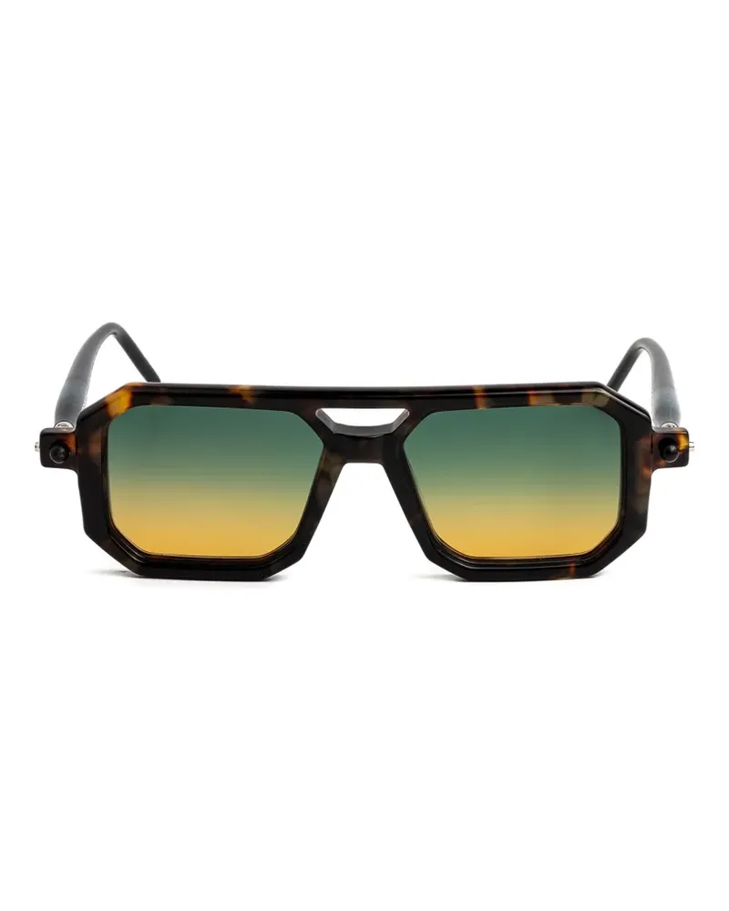 KUBORAUM P8 square-frame sunglasses - Braun Braun