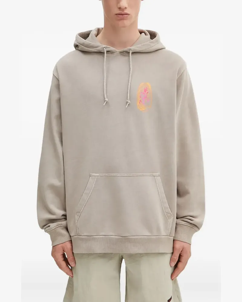 GRAMICCI Hoodie mit grafischem Print - Nude Nude
