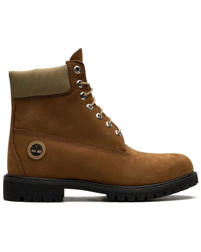 Timberland Wasserdichte Premium 6 Inch Schnürstiefel - Braun Braun