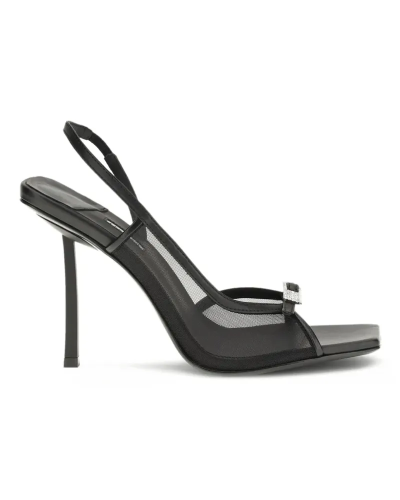 Le Silla Verzierte Sandalen - Schwarz Schwarz