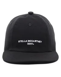 Stella McCartney Baseballkappe mit Logo-Stickerei Schwarz