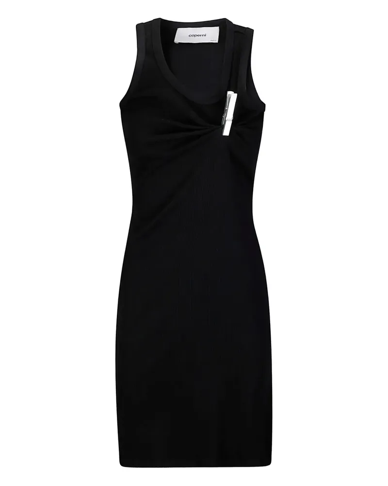COPERNI Washing Clip Minikleid - Schwarz Schwarz