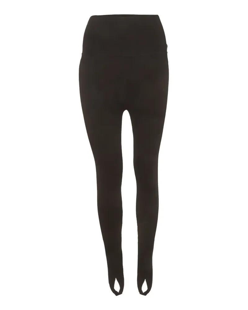 Victoria Beckham VB Body Leggings mit Steg - Schwarz Schwarz