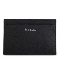 Paul Smith Kartenetui mit Logo-Stempel Schwarz