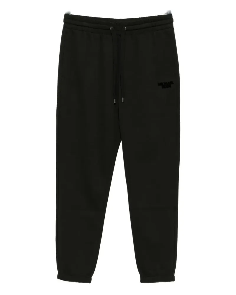 Michael Kors logo-patched track pants - Schwarz Schwarz