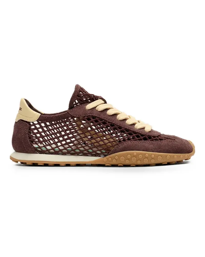 HOFF Bridge Fishnet Sneakers mit Mesh-Einsätzen - Braun Braun