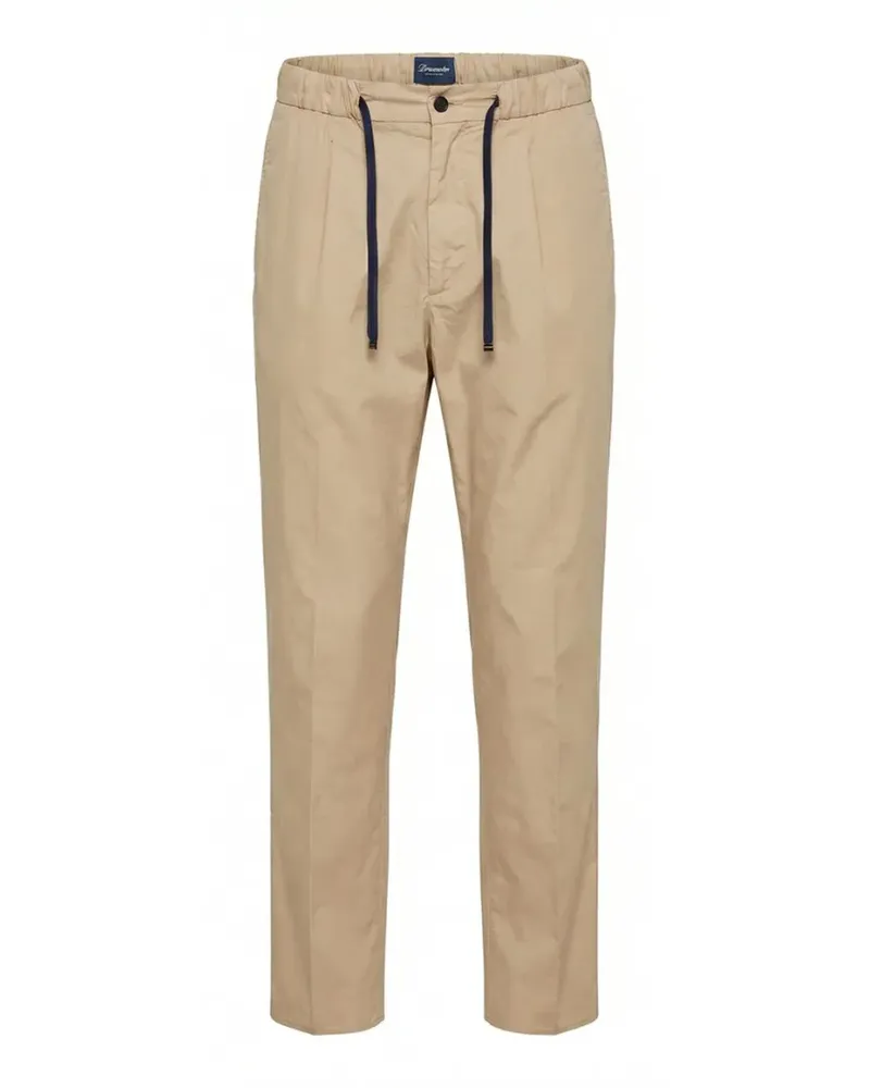 Drumohr  drawstring pleated trousers - Nude Nude