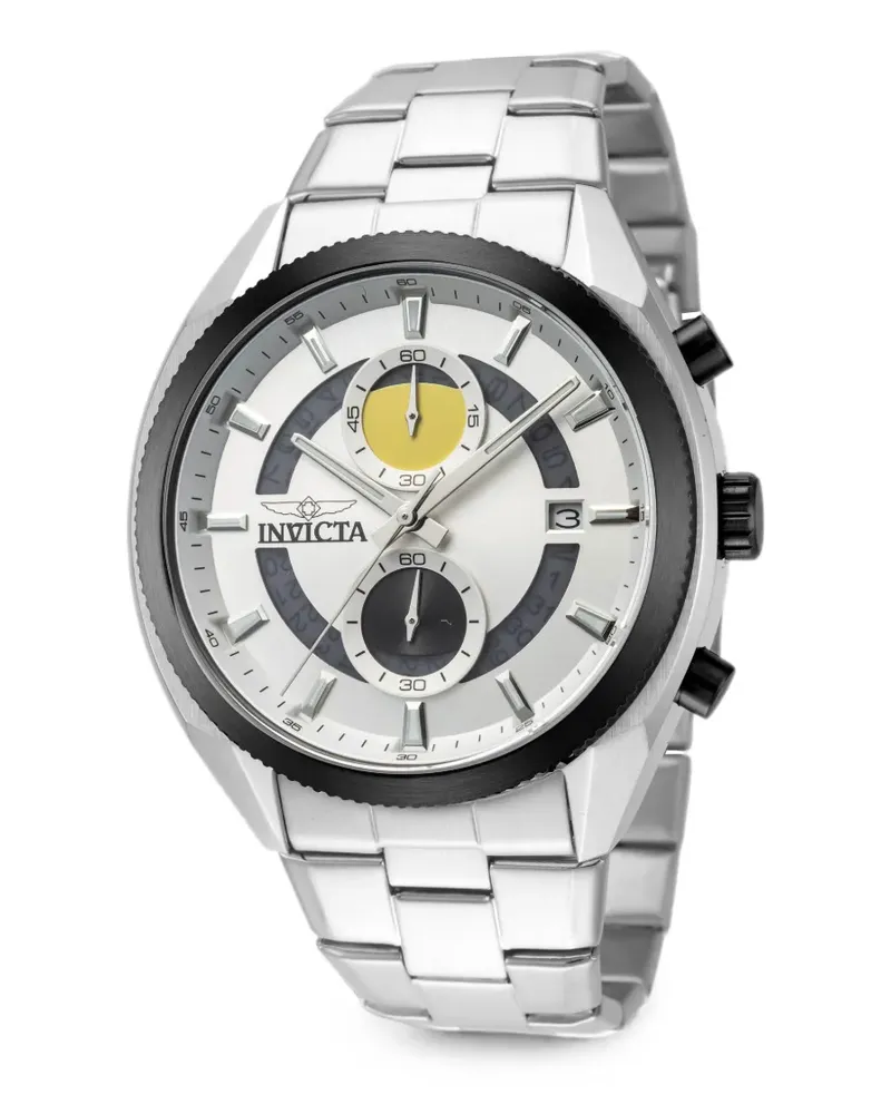 Invicta Speedway 45mm watch - Silber Silber
