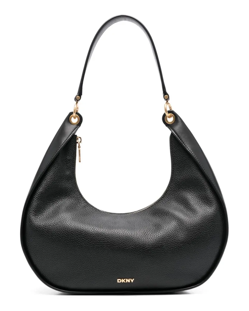 DKNY Große Abby Schultertasche - Schwarz Schwarz