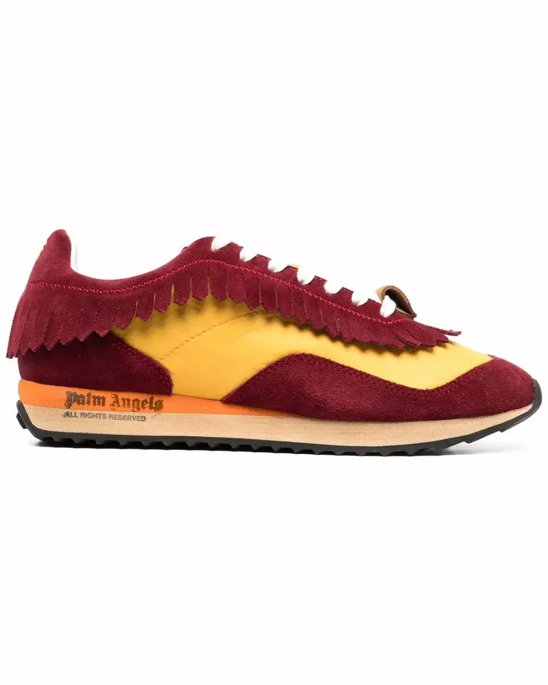 Palm Angels Runner Sneakers mit Fransen - Rot Rot