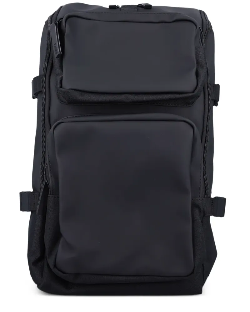 RAINS Trail Cargo-Rucksack - Schwarz Schwarz